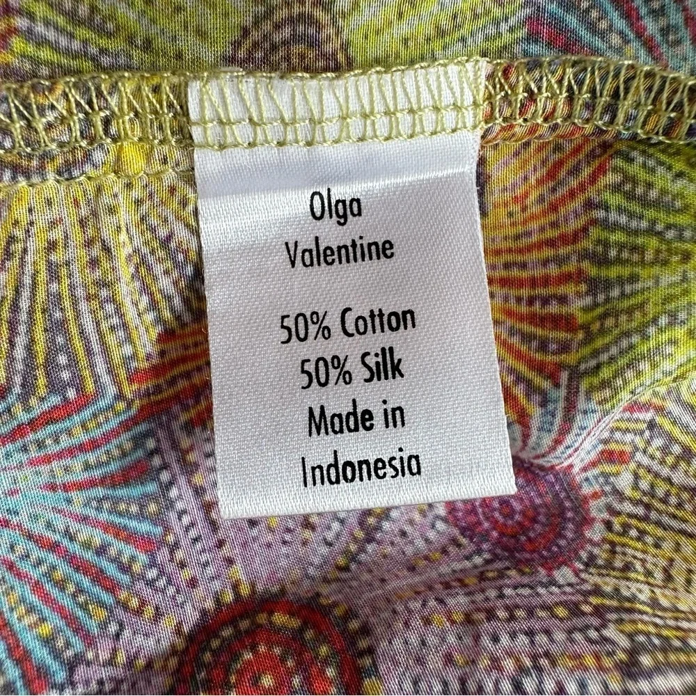 NWOT Olga Valentine Girls Water Dreaming Kimono Size 8-9 Floral Crochet